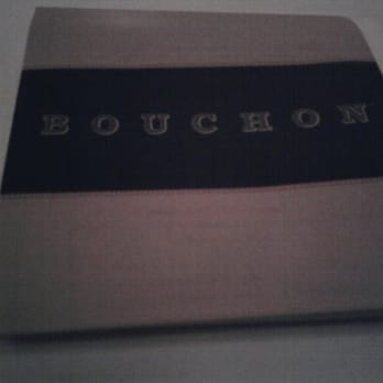 Bouchon - folded menu around napkin - French Near Me - Las Vegas, Nevada Bouchon - folded menu around napkin - French Near Me - Las Vegas, Nevada