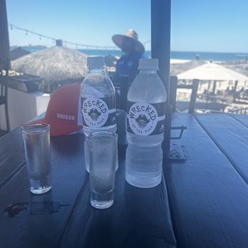 Wrecked at The Reef - Shots and water! Thanks Sergio!!! - Sports Bars Near Me - Puerto Peñasco, SON Wrecked at The Reef - Shots and water! Thanks Sergio!!! - Sports Bars Near Me - Puerto Peñasco, SON