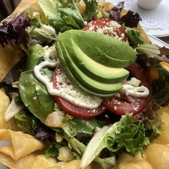 Cantina Frida - All veggie tostada and dressing on the side - New Mexican Cuisine Near Me - Beverly Hills, California Cantina Frida - All veggie tostada and dressing on the side - New Mexican Cuisine Near Me - Beverly Hills, California
