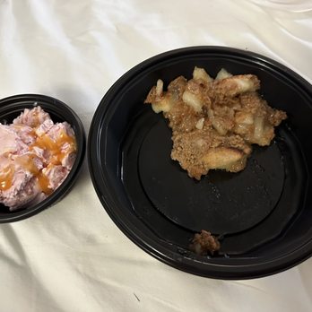Denny's - a plate of food and a bowl of fruit - Diners Near Me - Dallas, Texas