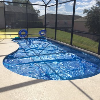 Crystal Clear Pools - Pool covers help keep in the heat. - General Contractors Near Me - Clermont, Florida