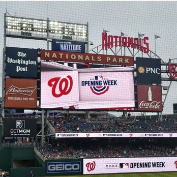 Nationals Park - Opening Day 2024 - Stadiums & Arenas Near Me - Washington, DC, District of Columbia