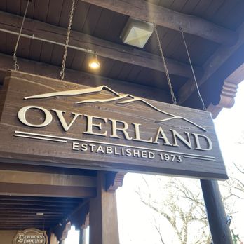Overland - Sign - Leather Goods Near Me - Santa Fe, New Mexico