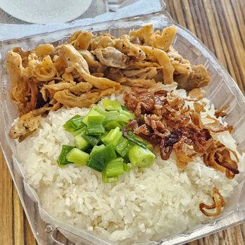 Com Food To Go - #13. Xoi Ga - chicken sticky rice ($6). 9/1/2025 - Vietnamese Near Me - Garden Grove, California Com Food To Go - #13. Xoi Ga - chicken sticky rice ($6). 9/1/2025 - Vietnamese Near Me - Garden Grove, California