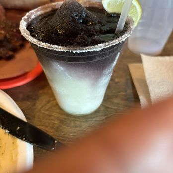 Terry Black's Barbecue - Waco - Mix: black and gold margarita - Barbeque Near Me - Waco, Texas