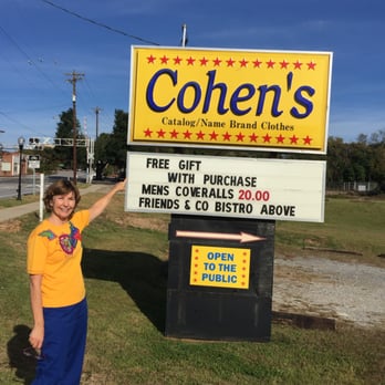 Cohen's Close Outs - Thank you Cohen's for your contribution to the SCGOP'Silent Auction next weekend, meeting in convention at the Marriott. - Outlet Stores Near Me - Spartanburg, South Carolina Cohen's Close Outs - Thank you Cohen's for your contribution to the SCGOP'Silent Auction next weekend, meeting in convention at the Marriott. - Outlet Stores Near Me - Spartanburg, South Carolina