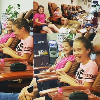 Nina's Salon - Fun at Nina's Salon! My girls LOVED the massage chairs, as you can see! - Nail Salons Near Me - Beaverton, Oregon Nina's Salon - Fun at Nina's Salon! My girls LOVED the massage chairs, as you can see! - Nail Salons Near Me - Beaverton, Oregon