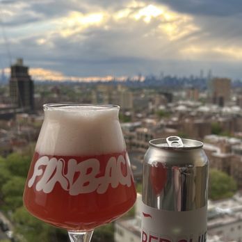 Finback Brewery - Red shift on our terrace! - Breweries Near Me - Ridgewood, New York