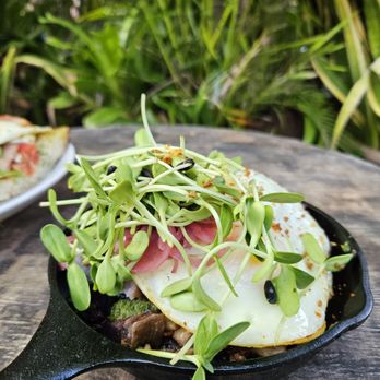 Blue Door Bread Company - Sausage and sweet potato skillet - Bakeries Near Me - Kihei, Hawaii