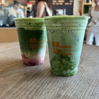 Dash Coffee Bar - strawberry matcha latte, matcha latte - Coffee & Tea Near Me - Pasadena, California