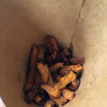 Next Level Burger - What was left of the fries when I took the picture - Burgers Near Me - Brooklyn, New York Next Level Burger - What was left of the fries when I took the picture - Burgers Near Me - Brooklyn, New York