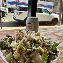 Jababerry Juice Bar - I made my own lunch salad
