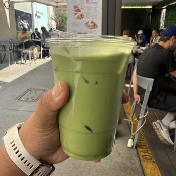 Amara Chocolate & Coffee - Iced Matcha Latte - Coffee & Tea Near Me - Pasadena, California