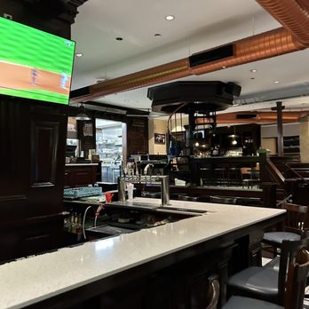 The Saloon - a bar with a television and bar stools - Pubs Near Me - Pearl River, New York