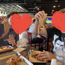 Amazing snow crab! Amazing snow crab!
