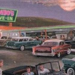Jumbo's Food Truck - An artist's rendition of the famous Jumbo's Drive-in in Mandan, North Dakota