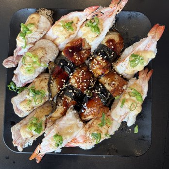 Ahi & Vegetable- Ewa Beach - Unagi Roll, Ebi Roll and Ahi Aburi Roll - Sushi Bars Near Me - Ewa Beach, Hawaii