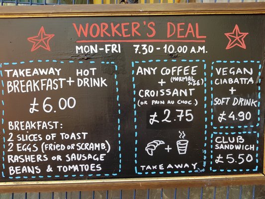 Menu photo 4 Vibes Cafe London, XGL
