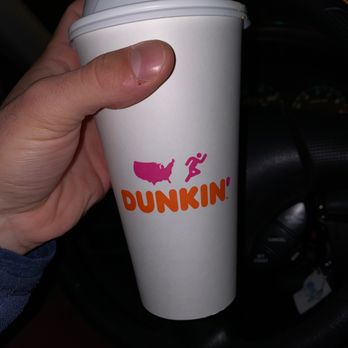 Dunkin' - Large hot caramel latte! - Donuts Near Me - Mayfield Heights, Ohio Dunkin' - Large hot caramel latte! - Donuts Near Me - Mayfield Heights, Ohio
