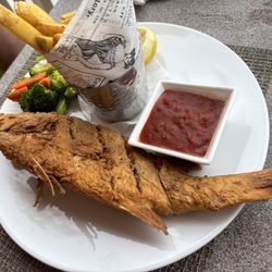 The Infinity - Fried Snapper