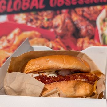 Bonchon - Chicken cheese Sando - Korean Near Me - Elk Grove, California Bonchon - Chicken cheese Sando - Korean Near Me - Elk Grove, California