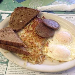 Full Waffle 2 Eggs 2 Bacon or Sausage