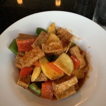Encore Asian Bistro - Mango Tofu - Asian Fusion Near Me - Lawrence, Kansas