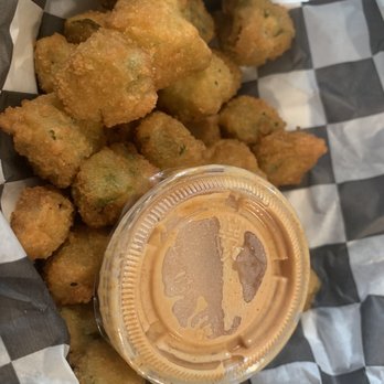 Hangry Joe's Hot Chicken - Fried Okra - Chicken Shop Near Me - Fairfax, Virginia Hangry Joe's Hot Chicken - Fried Okra - Chicken Shop Near Me - Fairfax, Virginia