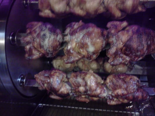 Photo of Senor Pollo - New York, NY, US. yumm... nice crispy rotisserie chicken....