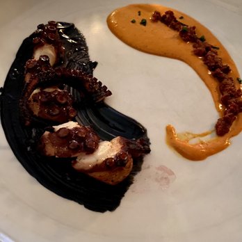Bistro 218 - Octopus appetizer - French Near Me - Birmingham, Alabama