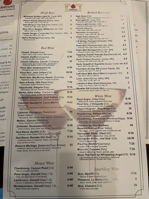 Menu photo 7 Andiamo Woodbury, MN