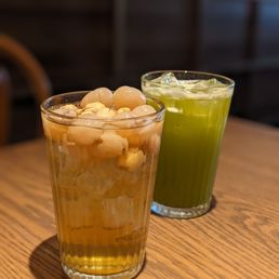 Lychee Oolong and Kumquat Cane Sugar Juice
