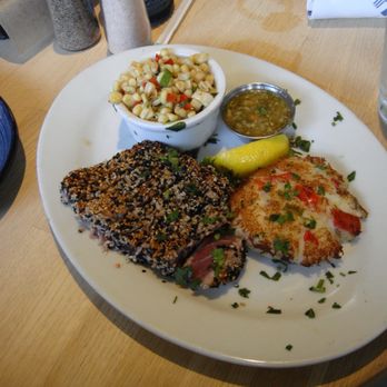 Lure Fish House - Sesame Seared Ahi Tuna - Seafood Near Me - Camarillo, California Lure Fish House - Sesame Seared Ahi Tuna - Seafood Near Me - Camarillo, California