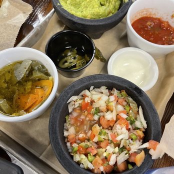 Casa De Tacos Tequila Bar - Pico de Gallo, guacamole, and Pickled Veggies - Tacos Near Me - Matteson, Illinois