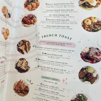 Gram Cafe & Pancakes - Menu - Japanese Near Me - Monterey Park, California Gram Cafe & Pancakes - Menu - Japanese Near Me - Monterey Park, California