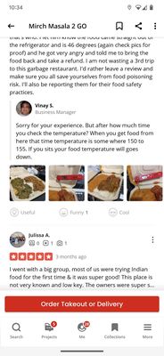 Mirch Masala Indian Restaurant by null