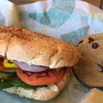 Subway - Italian B.M.T. on Italian Herbs & Cheese bread (with a cookie of course!). - Sandwiches Near Me - Mccormick, South Carolina Subway - Italian B.M.T. on Italian Herbs & Cheese bread (with a cookie of course!). - Sandwiches Near Me - Mccormick, South Carolina