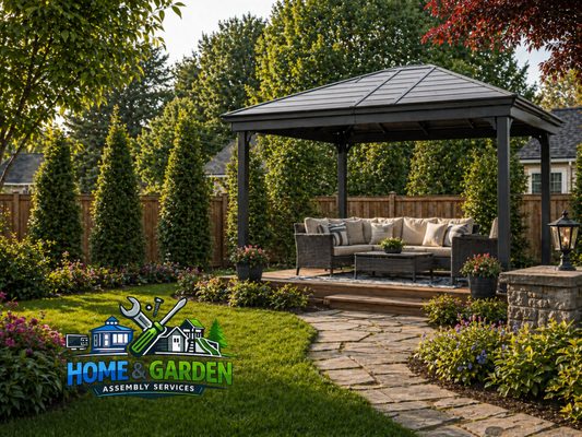 Gazebos - Professional assembly of prefab gazebos for your backyard or commercial property. Gazebos - Professional assembly of prefab gazebos for your backyard or commercial property.