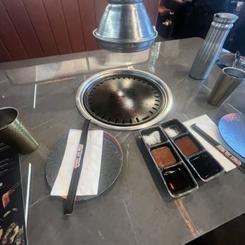 Must Be Cow - Grill set up - Korean Near Me - Citrus Heights, California
