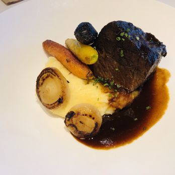 Old Gilman Grill - Braised Short Rib w/ Mashed Potato Purée...very tender and flavorful! - Breakfast & Brunch Near Me - Chattanooga, Tennessee Old Gilman Grill - Braised Short Rib w/ Mashed Potato Purée...very tender and flavorful! - Breakfast & Brunch Near Me - Chattanooga, Tennessee