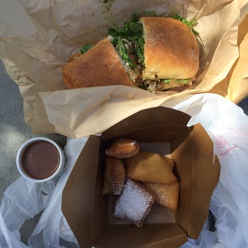 The Kroft - Porchetta sandwich from the kroft & beignets with side of Nutella from kettlebar. I died & went to heaven! - Sandwiches Near Me - Anaheim, California The Kroft - Porchetta sandwich from the kroft & beignets with side of Nutella from kettlebar. I died & went to heaven! - Sandwiches Near Me - Anaheim, California