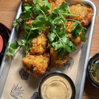 Loro Asian Smokehouse & Bar - Corn Fritters - Asian Fusion Near Me - Austin, Texas