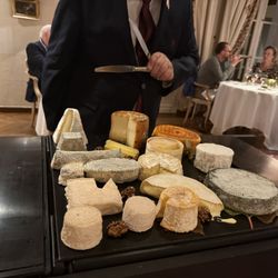 Restaurant du Domaine des Hauts de Loire - The extra cheese selections - you get your selection of four cheeses
