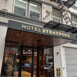 Exterior outside entrance of Hotel Stratford - San Francisco, California Exterior outside entrance of Hotel Stratford - San Francisco, California