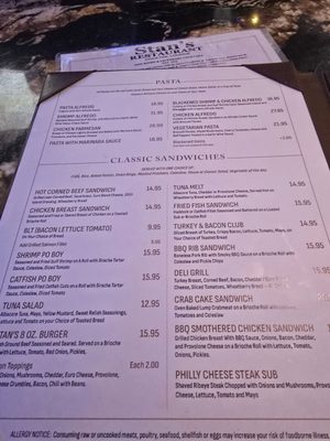 Menu photo 5 Stan's Restaurant & Bar Washington, DC, DC Menu photo 5 Stan's Restaurant & Bar Washington, DC, DC