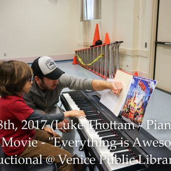 Venice - Abbot Kinney Memorial Branch Library - Final Day of Free Instructional Piano lessons (Feb 18, 2017). Lessons made possible by the generosity of Friends of Venice Public LIbrary. - Libraries Near Me - Venice, California