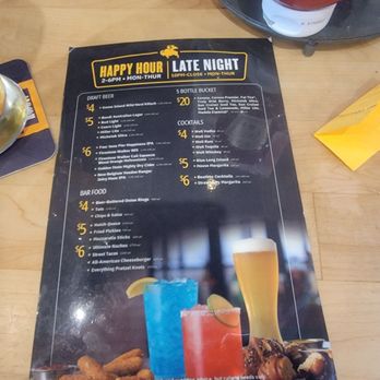 Buffalo Wild Wings - Happy hour menu - Chicken Wings Near Me - Orange, California Buffalo Wild Wings - Happy hour menu - Chicken Wings Near Me - Orange, California