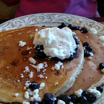 Another Broken Egg Cafe - Lemon blueberry goat cheese pancakes - Breakfast & Brunch Near Me - Pensacola, Florida Another Broken Egg Cafe - Lemon blueberry goat cheese pancakes - Breakfast & Brunch Near Me - Pensacola, Florida