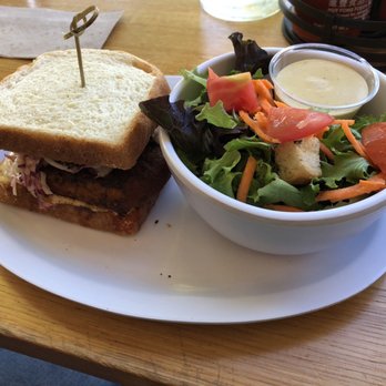 J. Selby's - Nashville Hot Chickin Sandwich Special $15 - Vegan Near Me - St Paul, Minnesota