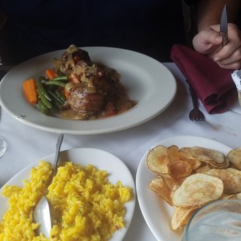 Spain Inn 2 - Sunday special- Bacon-wrapped filet mignon with sides - Spanish Near Me - Asbury, New Jersey Spain Inn 2 - Sunday special- Bacon-wrapped filet mignon with sides - Spanish Near Me - Asbury, New Jersey